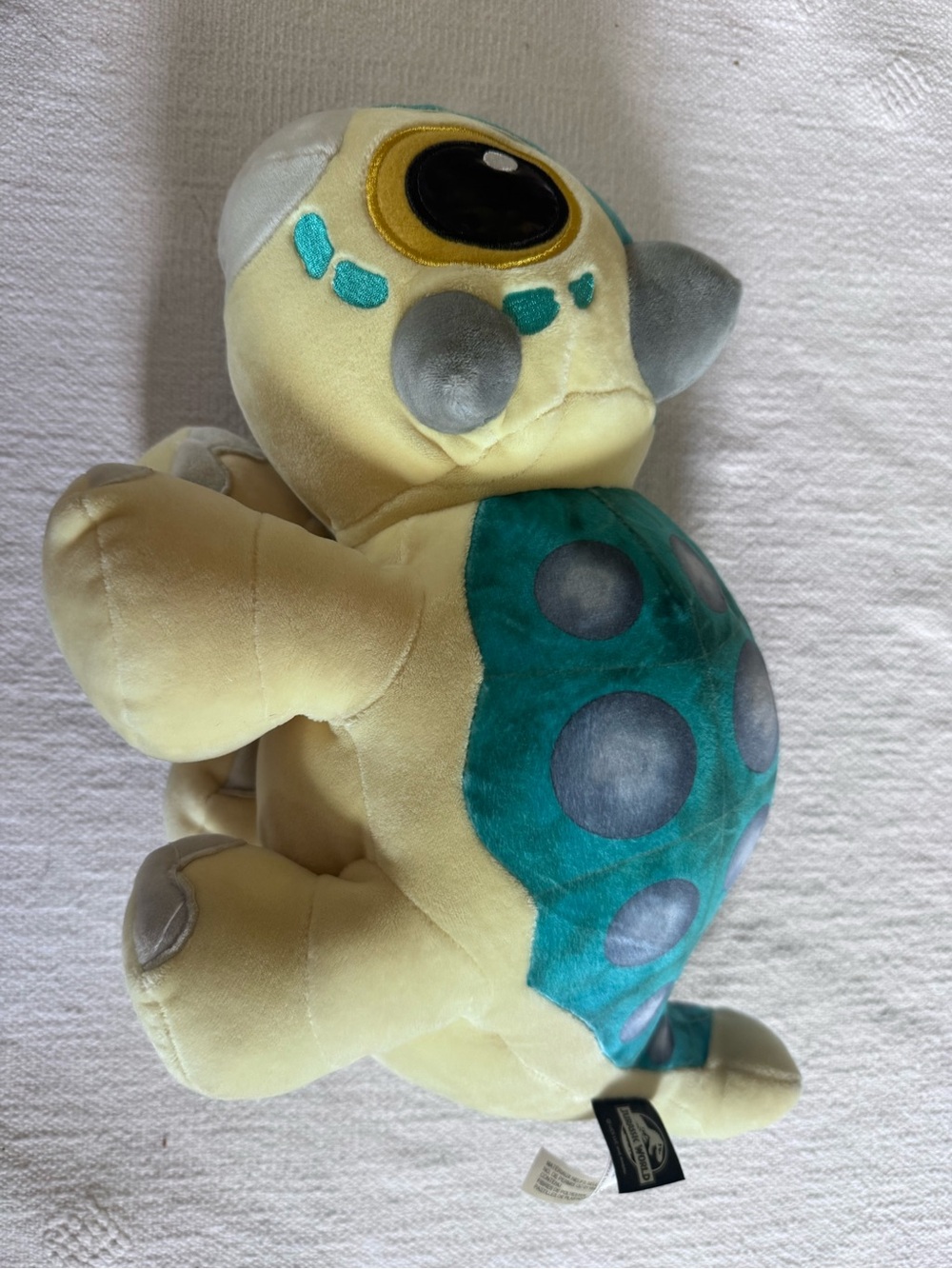 Jurassic World Plush Bumpy Baby Ankylosaurus Dinosaur Toy Mattel
